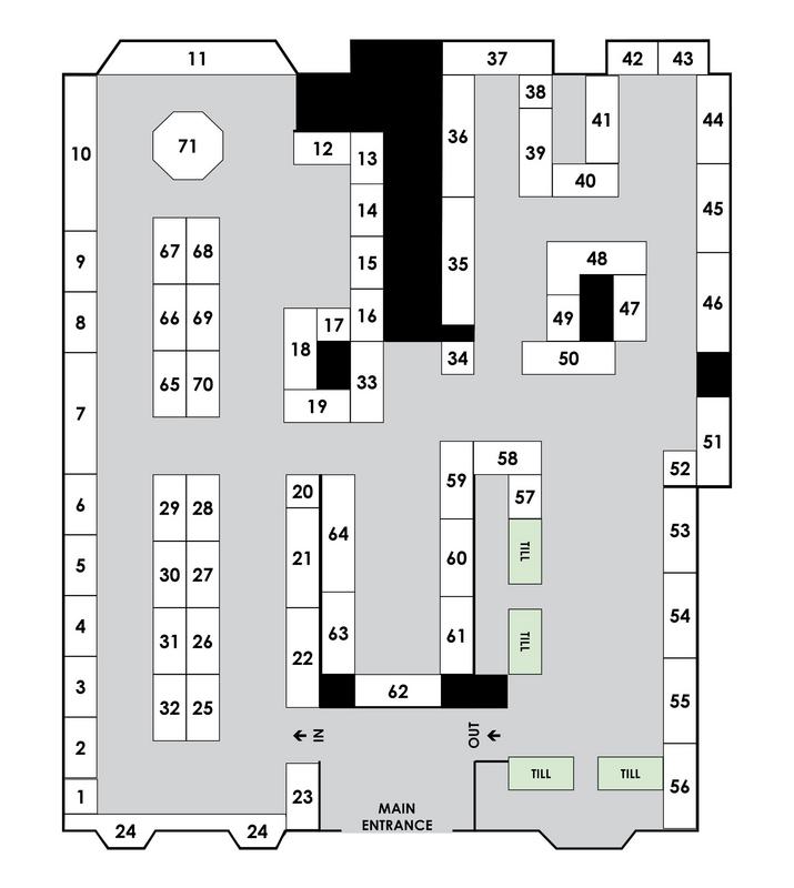 Broughton Street shop map